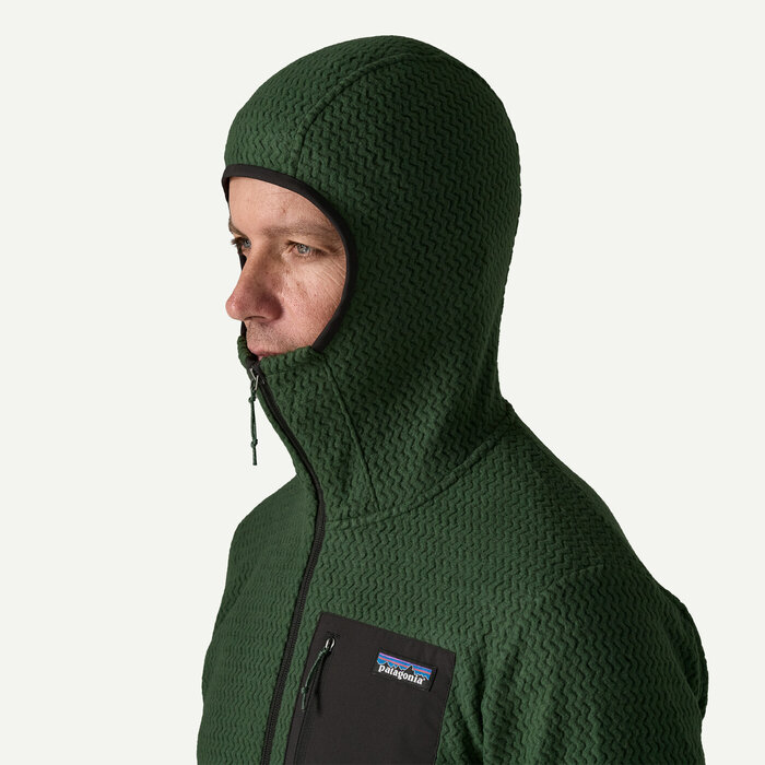 Patagonia M's R1 Air Full Zip Hoody - Pelican
