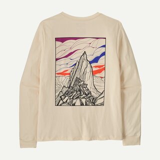 Patagonia M's L/S Cloud Crag T-Shirt - Undyed Natural