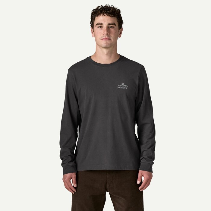 Patagonia M's L/S Cloud Crag T-Shirt - Undyed Natural