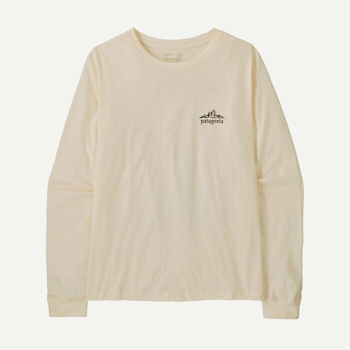 Patagonia M's L/S Cloud Crag T-Shirt - Undyed Natural