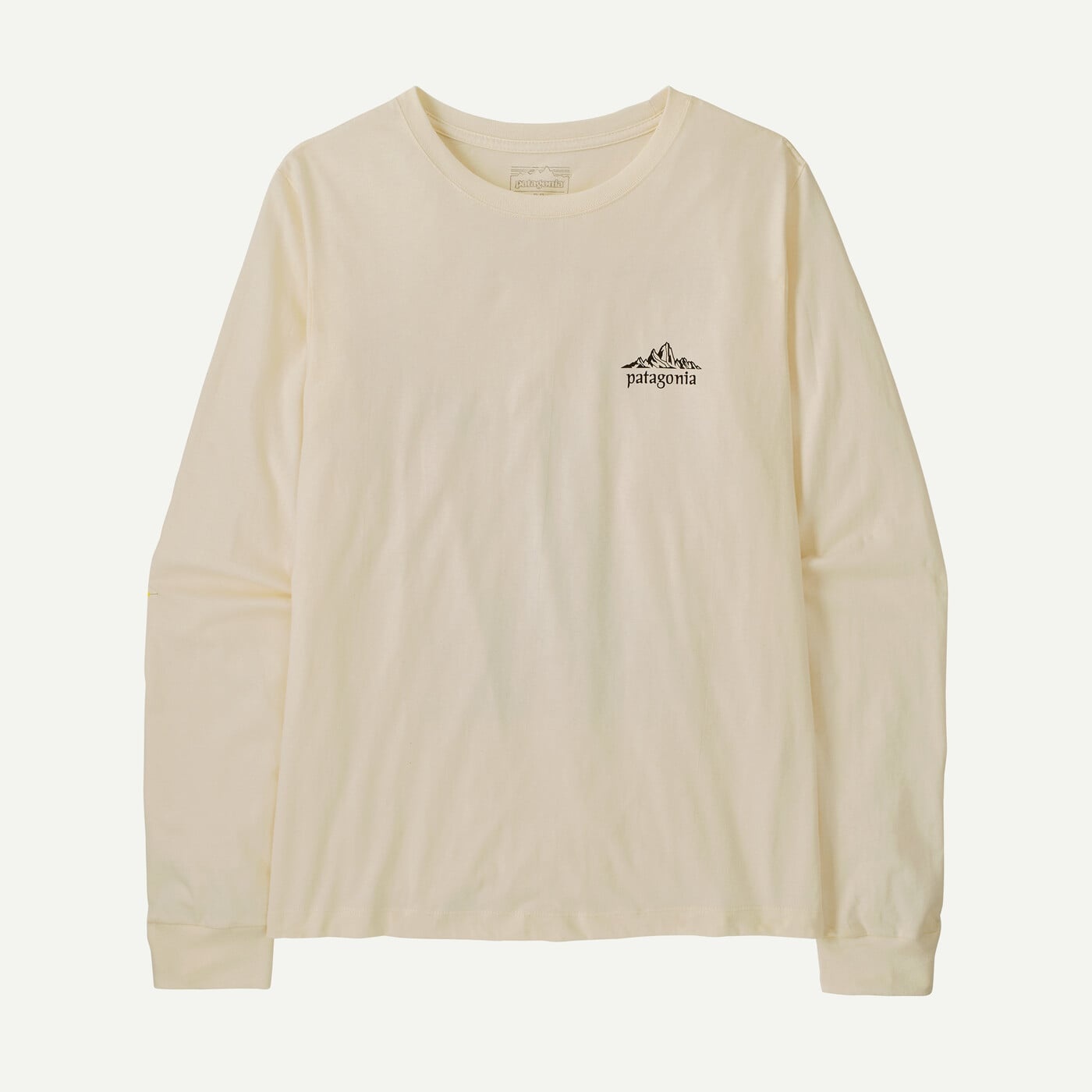 Patagonia M's L/S Cloud Crag T-Shirt - Undyed Natural