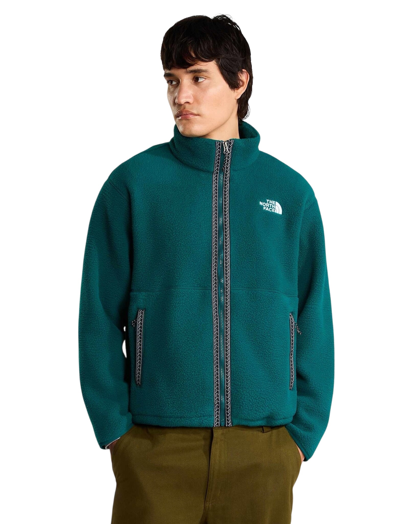The North Face M' Fleeski Full Zip Jacket - Pacific Teal