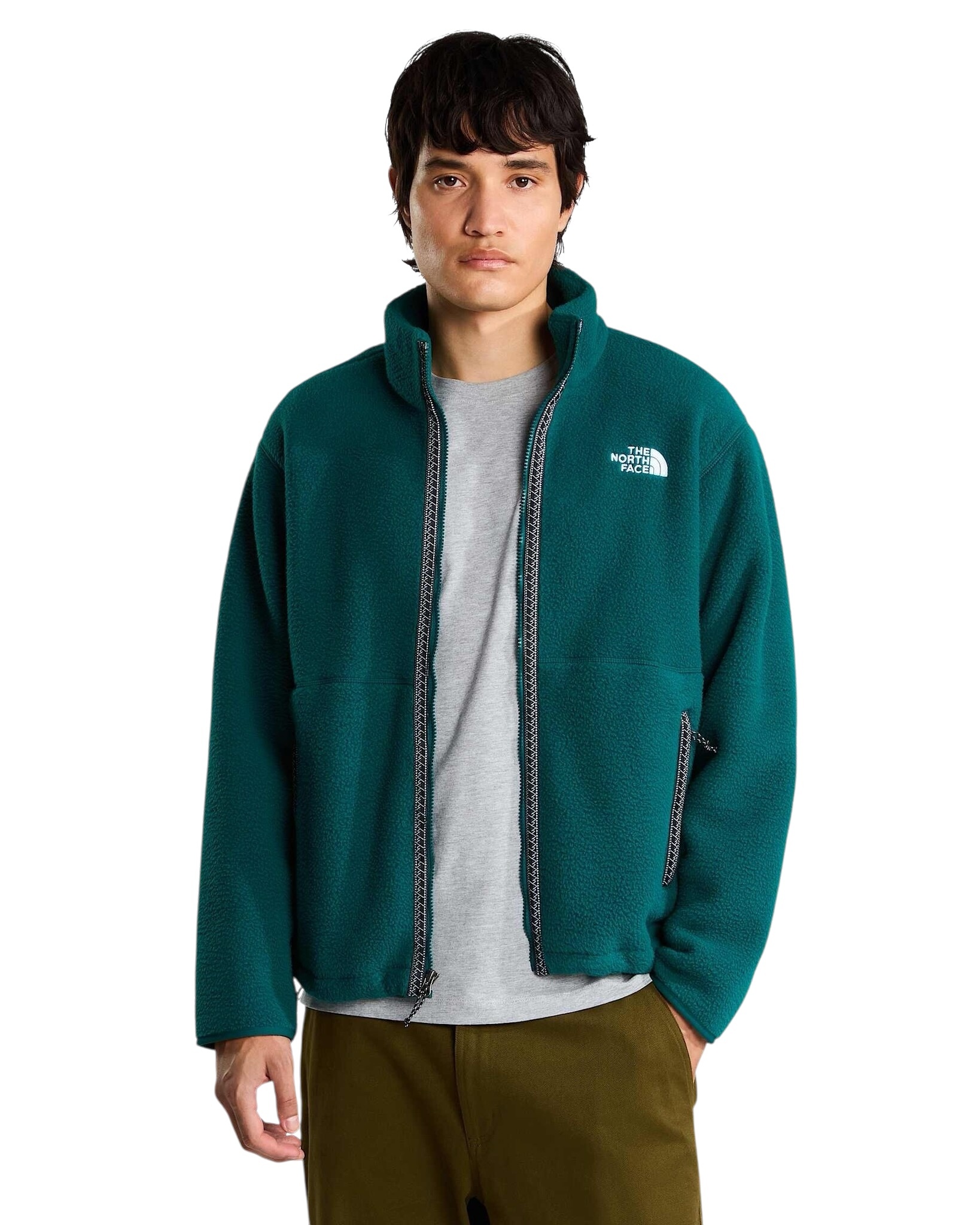 The North Face M' Fleeski Full Zip Jacket - Pacific Teal