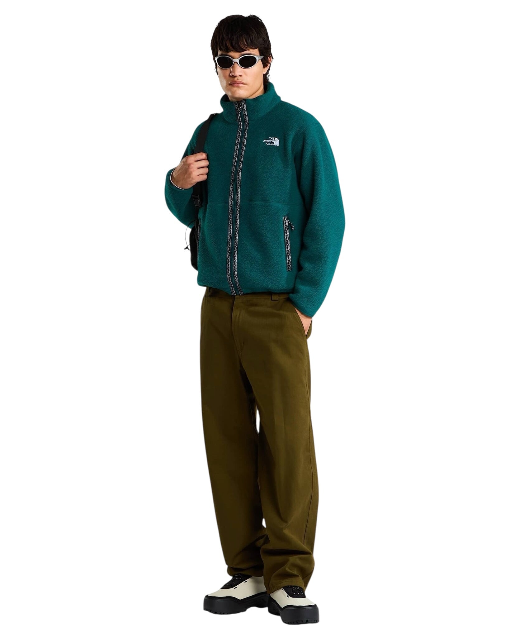 The North Face M' Fleeski Full Zip Jacket - Pacific Teal