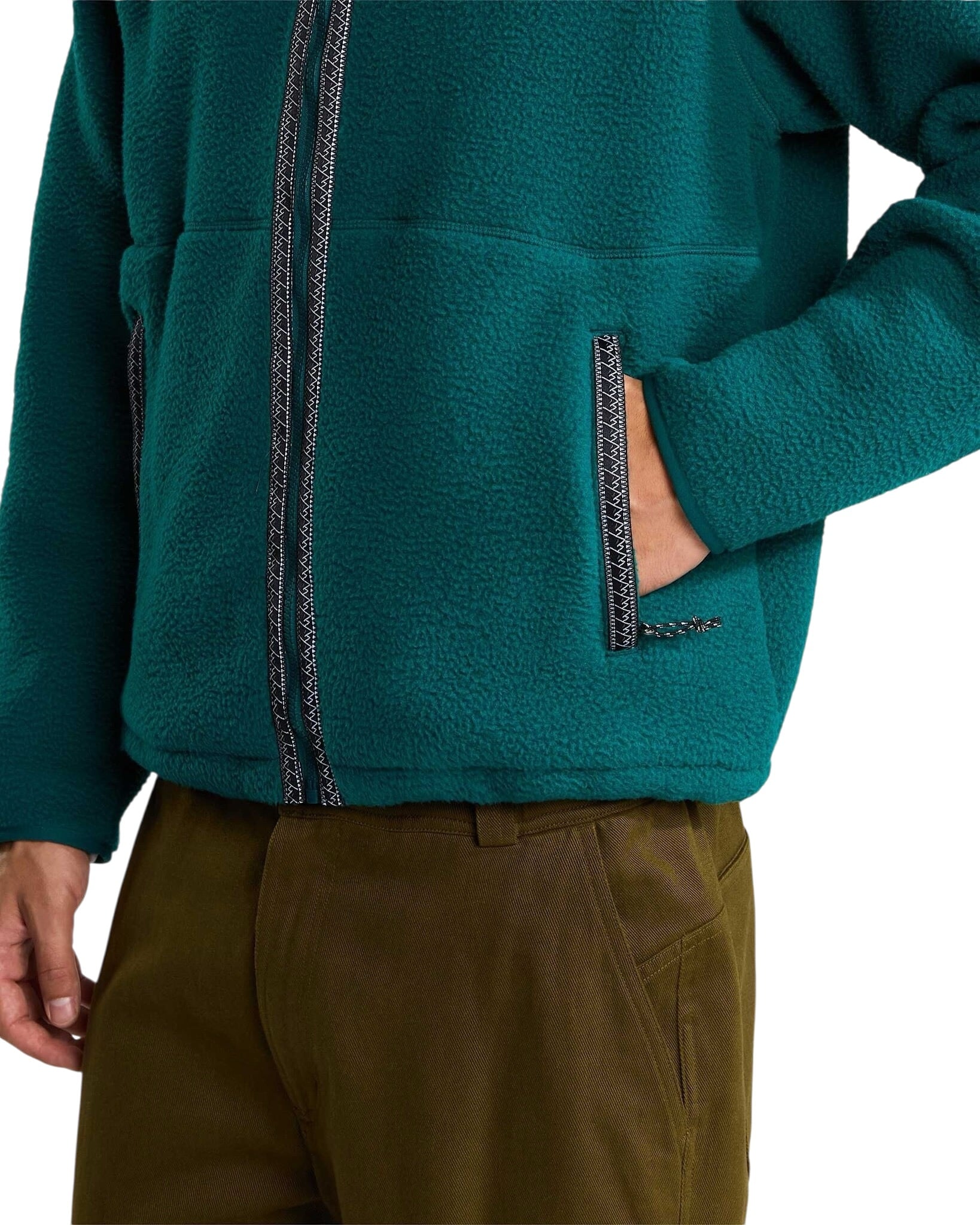 The North Face M' Fleeski Full Zip Jacket - Pacific Teal
