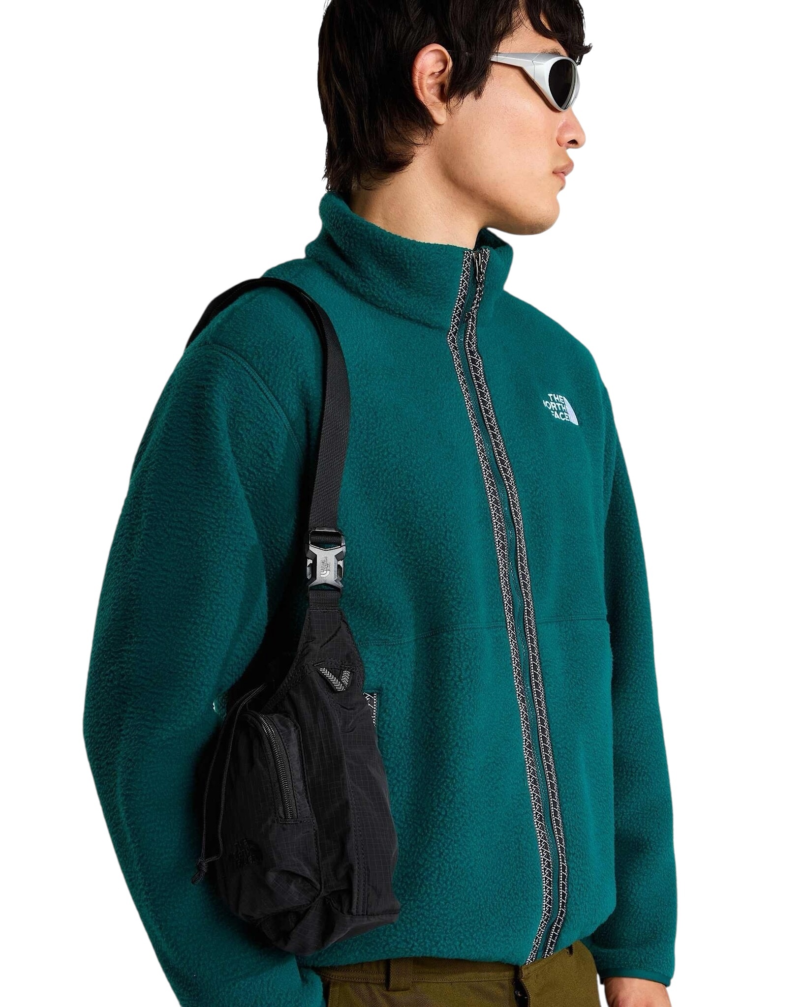 The North Face M' Fleeski Full Zip Jacket - Pacific Teal