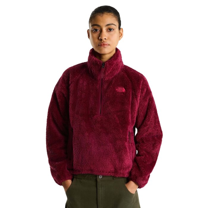 The North Face W' Osito Evolve 1/2 Zip Jacket - Burgundy Crush