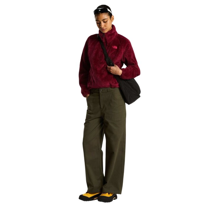 The North Face W' Osito Evolve 1/2 Zip Jacket - Burgundy Crush