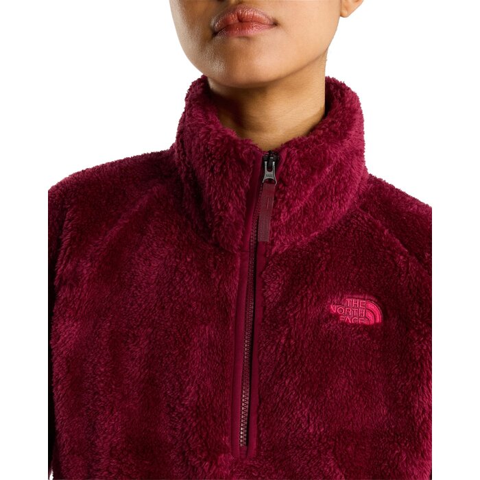 The North Face W' Osito Evolve 1/2 Zip Jacket - Burgundy Crush