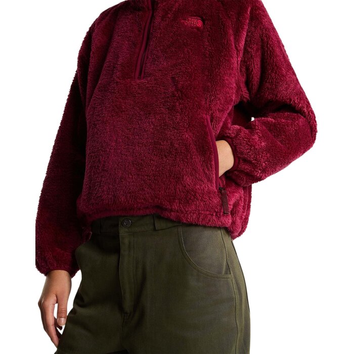 The North Face W' Osito Evolve 1/2 Zip Jacket - Burgundy Crush