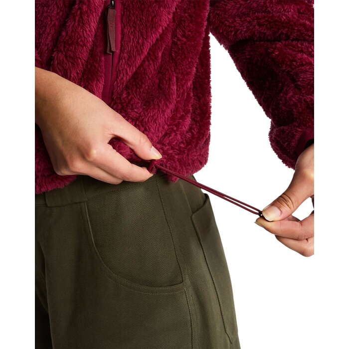 The North Face W' Osito Evolve 1/2 Zip Jacket - Burgundy Crush