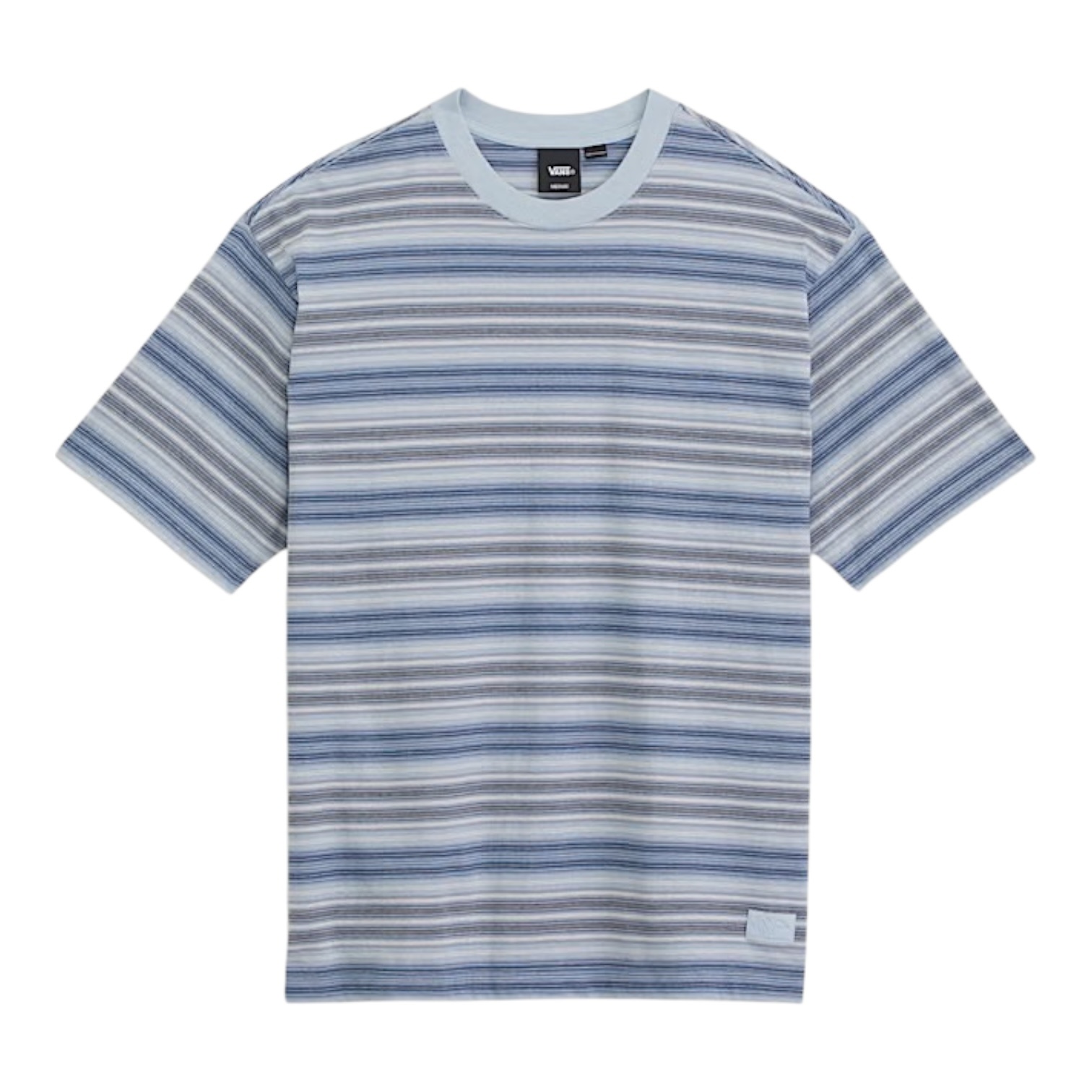 Vans Stripe Ringer Loose S/S Tee - Soft Slate