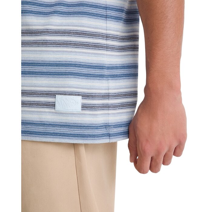 Vans Stripe Ringer Loose S/S Tee - Soft Slate
