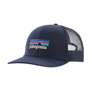 Patagonia P-6 Logo Trucker Hat - New Navy