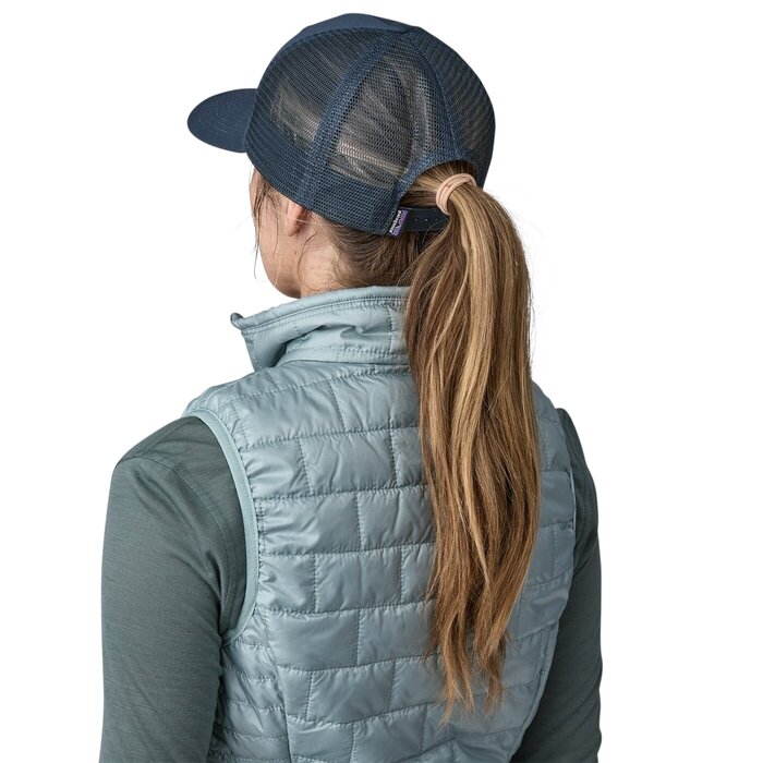 Patagonia P-6 Logo Trucker Hat - New Navy