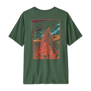 Patagonia M's Cloud Crag T-Shirt - Canopy Green
