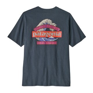 Patagonia M's Great Waves Responsibili Tee - Summit blue