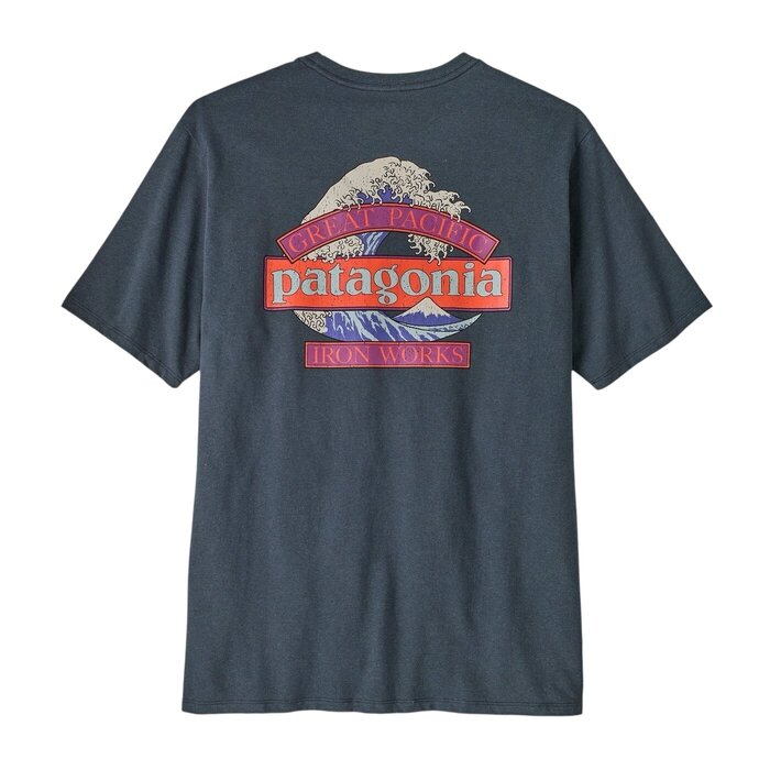 Patagonia M's Great Waves Responsibili Tee - Summit blue