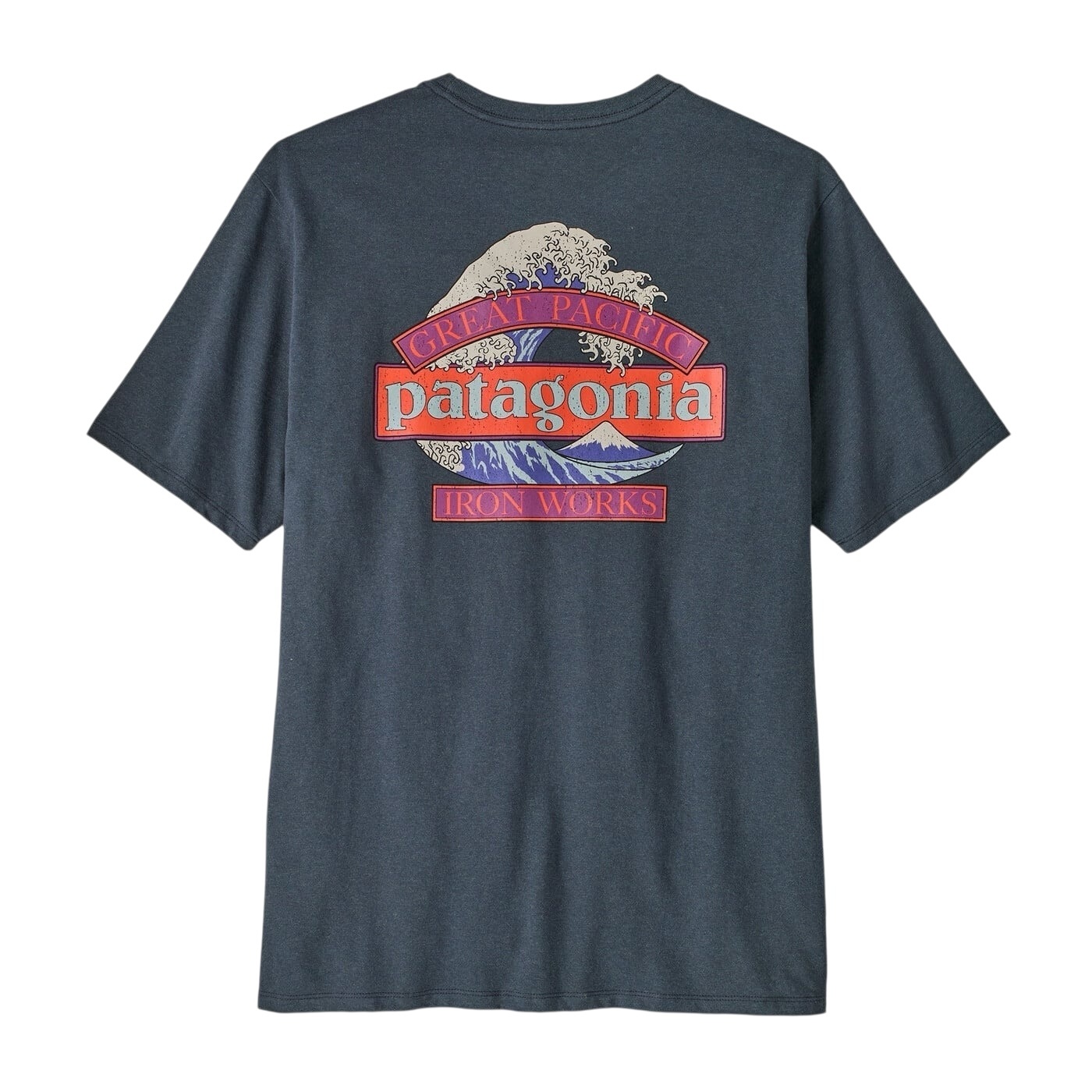Patagonia M's Great Waves Responsibili Tee - Summit blue