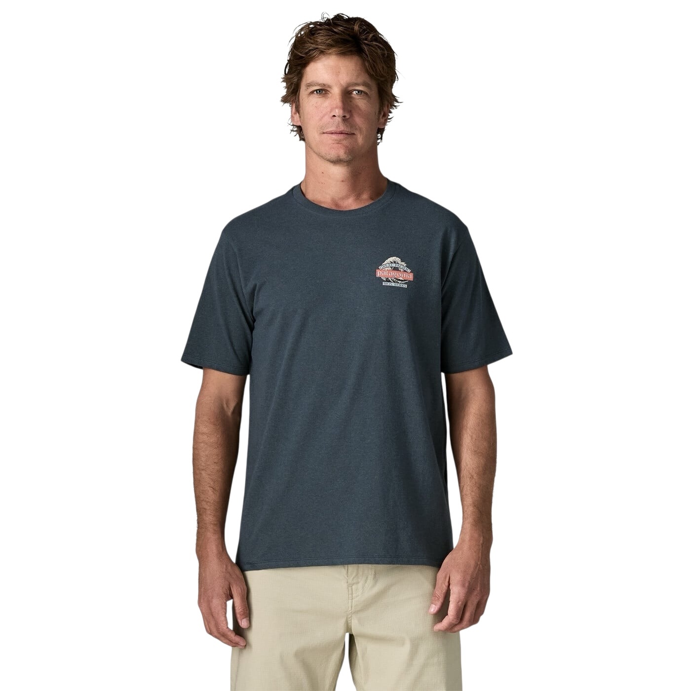 Patagonia M's Great Waves Responsibili Tee - Summit blue