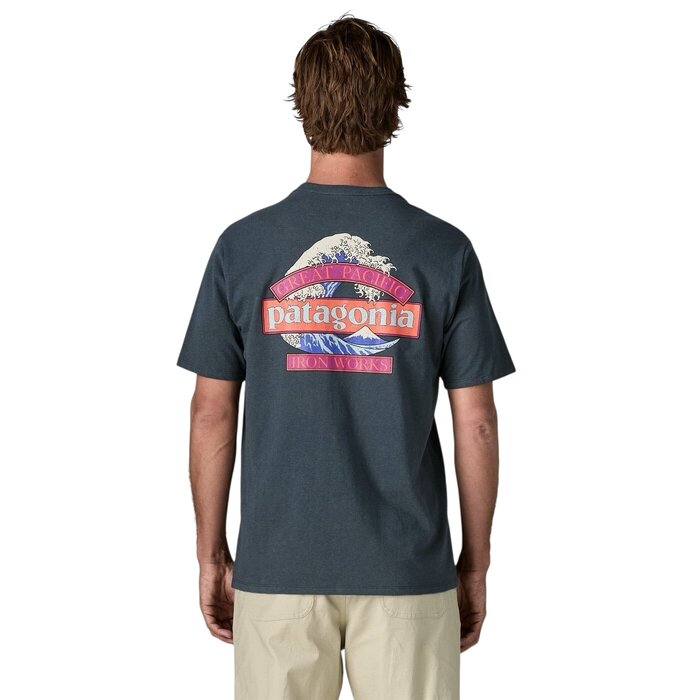 Patagonia M's Great Waves Responsibili Tee - Summit blue