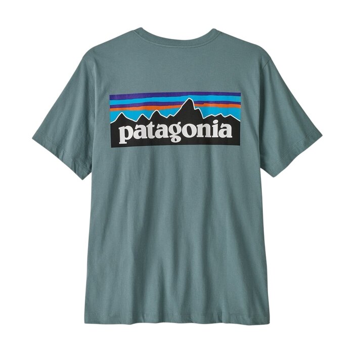 Patagonia M's P-6 Logo T-Shirt - Blue Sage