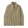 M's Better Sweater 1/4 Zip - Weathered Stone Rib Knit