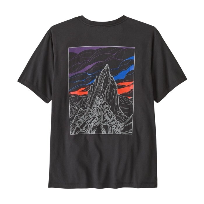 Patagonia M's Cloud Crag T-Shirt - Black