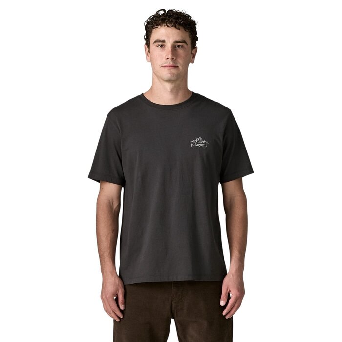 Patagonia M's Cloud Crag T-Shirt - Black