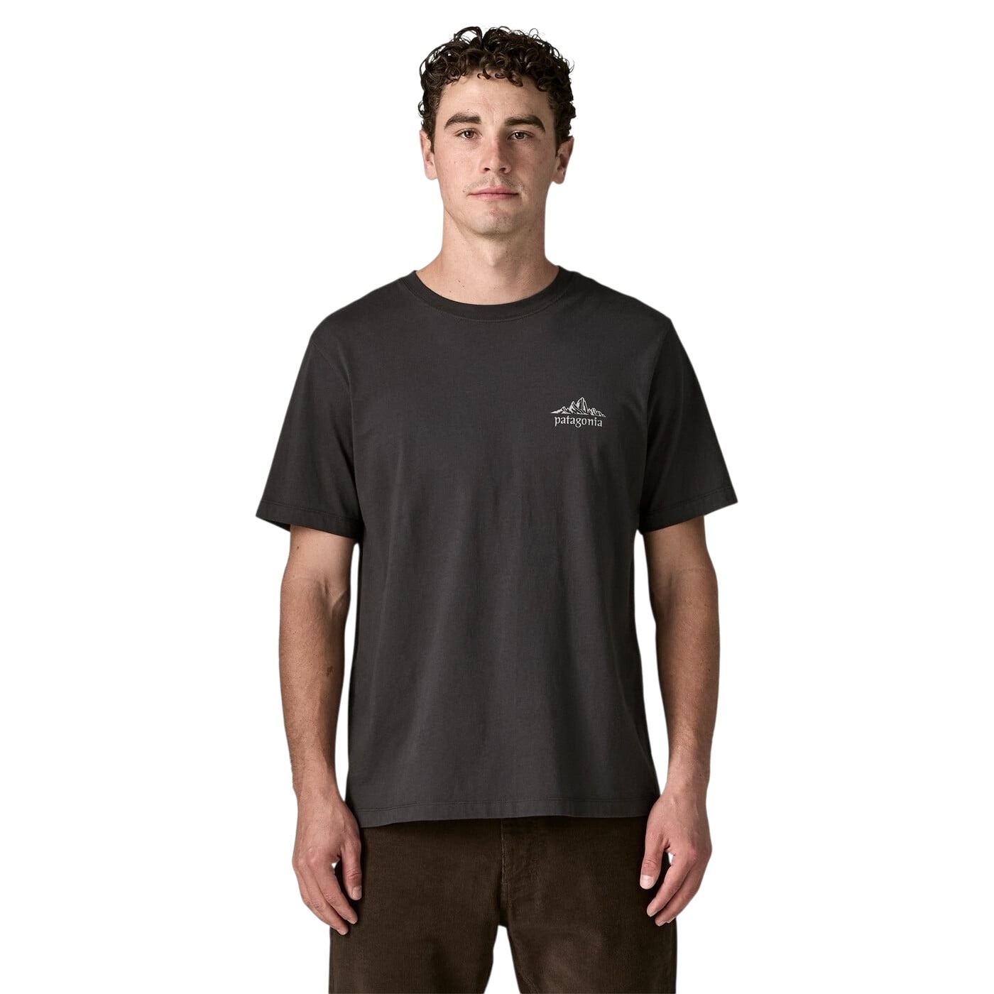 Patagonia M's Cloud Crag T-Shirt - Black