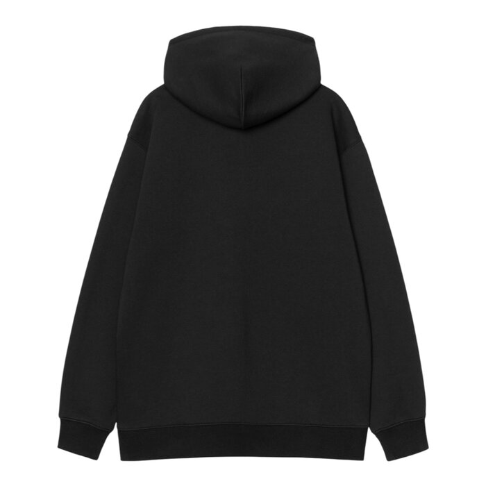 Carhartt WIP W' Hooded Carhartt Sweat - Black/Hortensia
