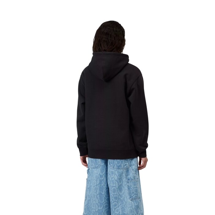 Carhartt WIP W' Hooded Carhartt Sweat - Black/Hortensia