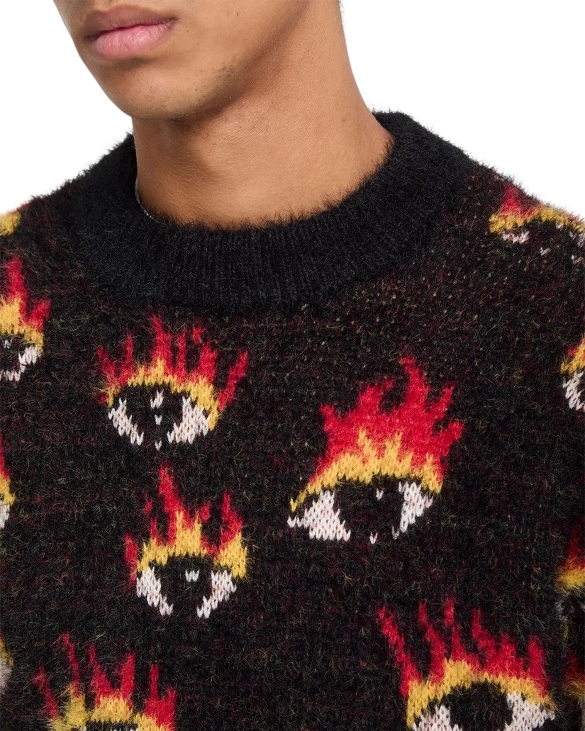 Volcom Ozzy Sweater Eyes - Black