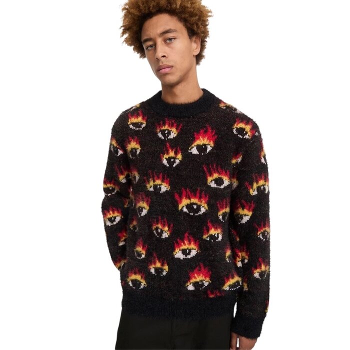 Volcom Ozzy Sweater Eyes - Black