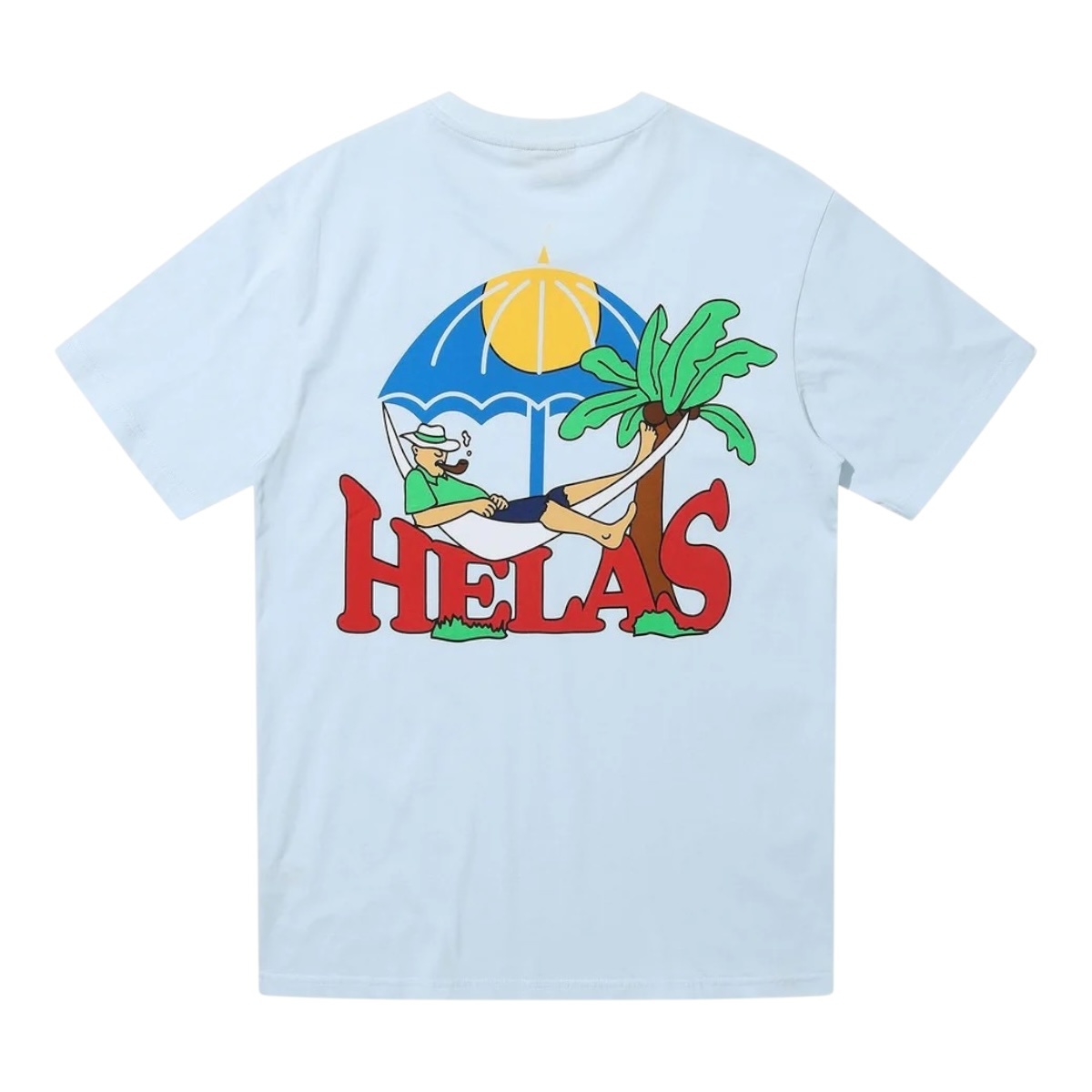 Hélas Hamac Tee - Pastel Blue