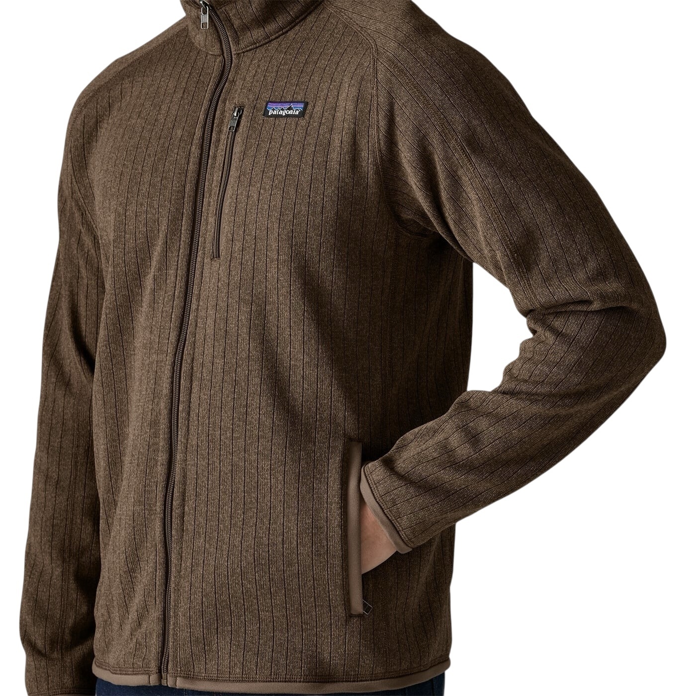 Patagonia M's Better Sweater Jacket - Marlow Brown Rib Knit