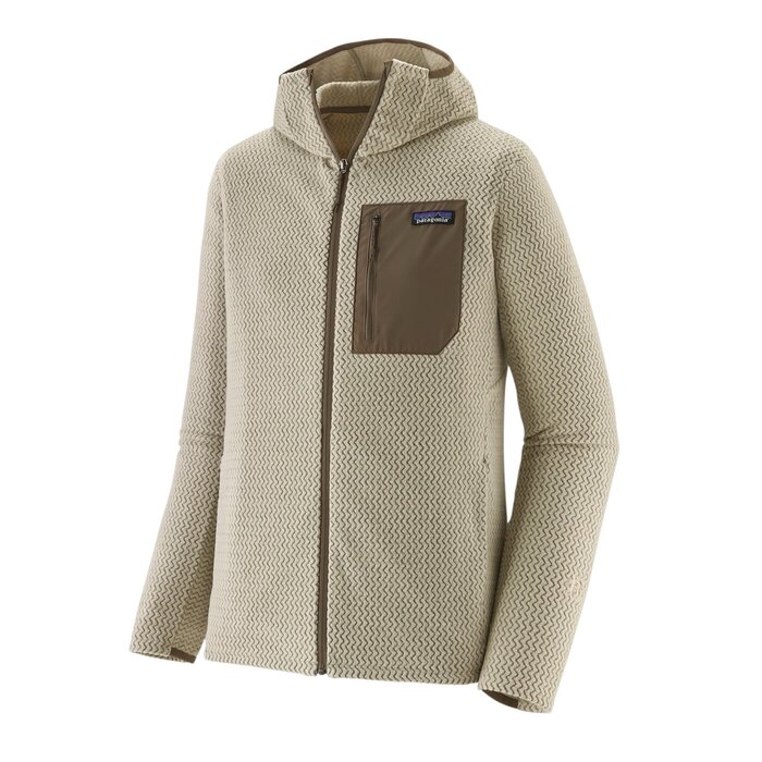 Patagonia M's R1 Air Full Zip Hoody - Pelican