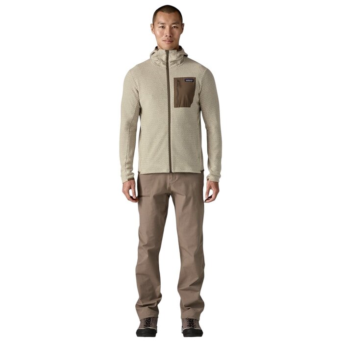Patagonia M's R1 Air Full Zip Hoody - Pelican