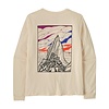 M's L/S Cloud Crag T-Shirt - Undyed Natural