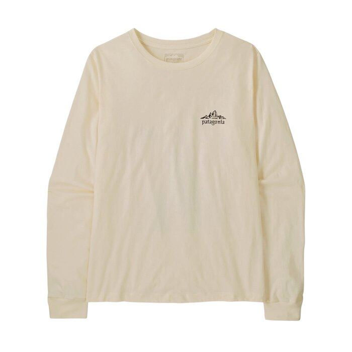 Patagonia M's L/S Cloud Crag T-Shirt - Undyed Natural