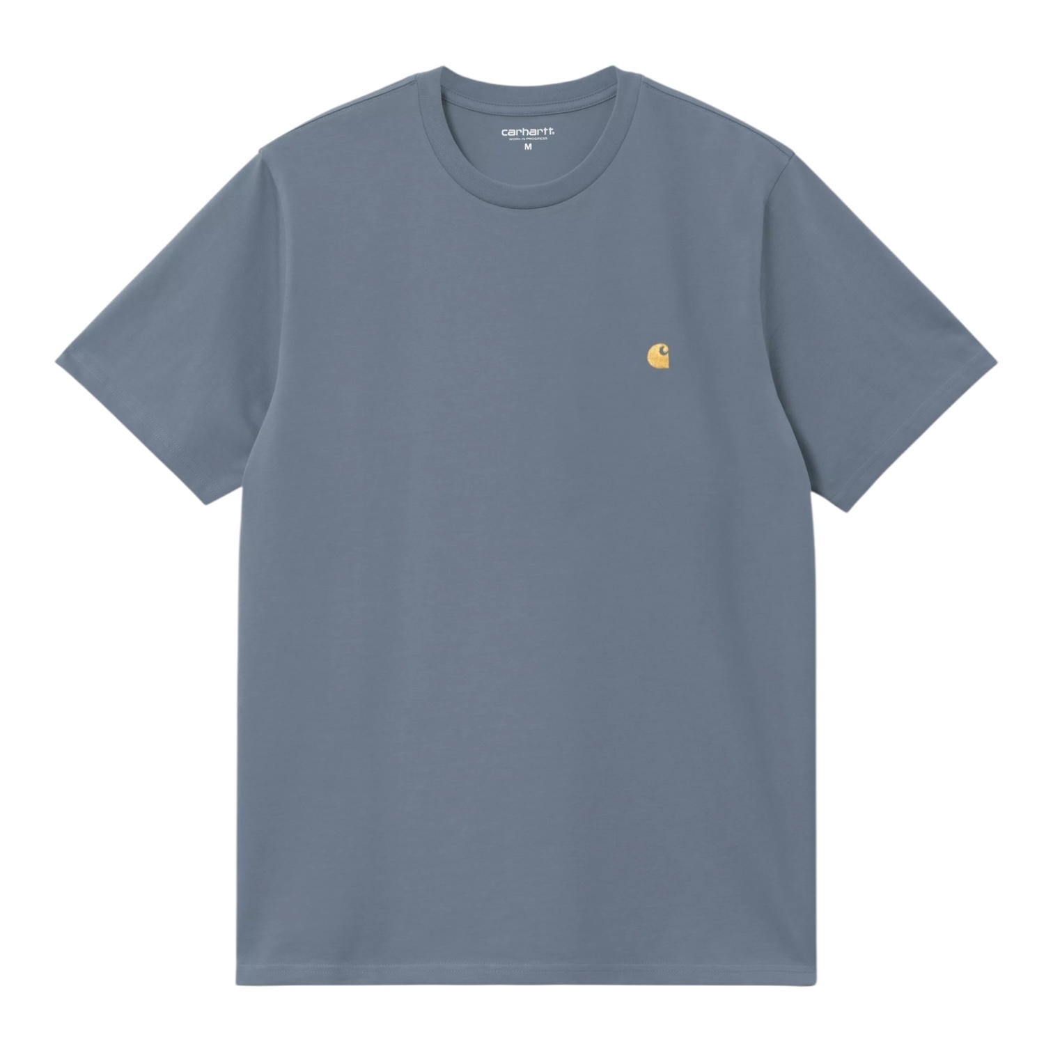 Carhartt WIP S/S Chase T-Shirt - Icesheet/Gold