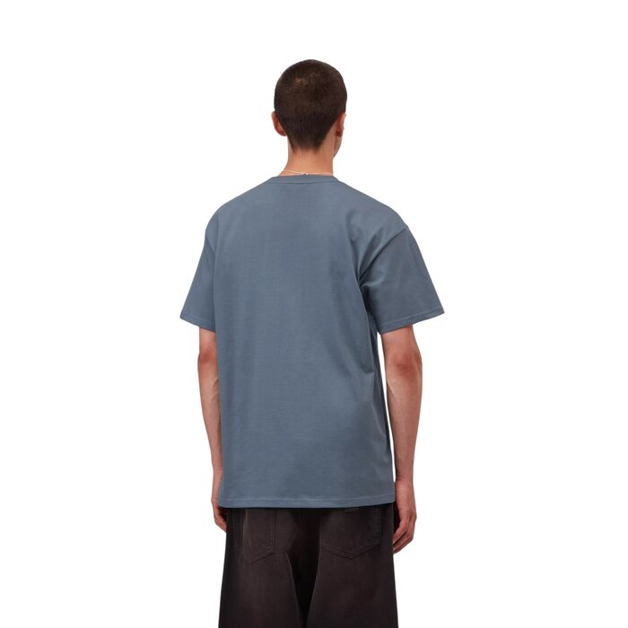Carhartt WIP S/S Chase T-Shirt - Icesheet/Gold