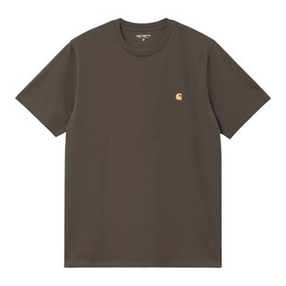 Carhartt WIP S/S Chase T-Shirt - Shungite/Gold