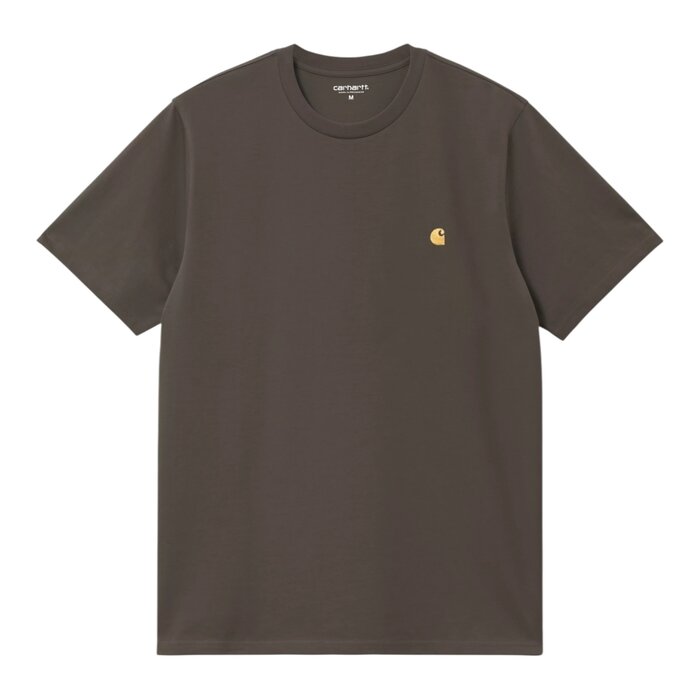 Carhartt WIP S/S Chase T-Shirt - Shungite/Gold