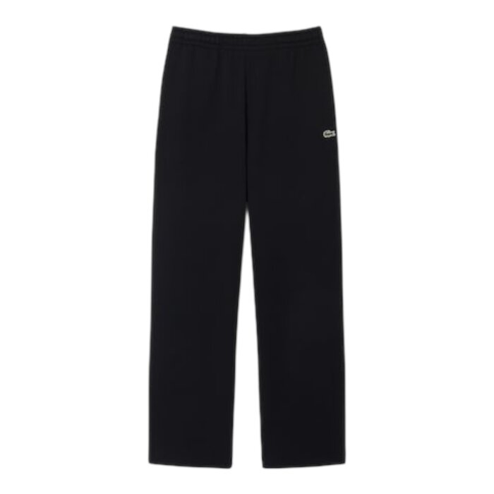 Lacoste Pantalon de survêtement molleton relaxed fit - Noir