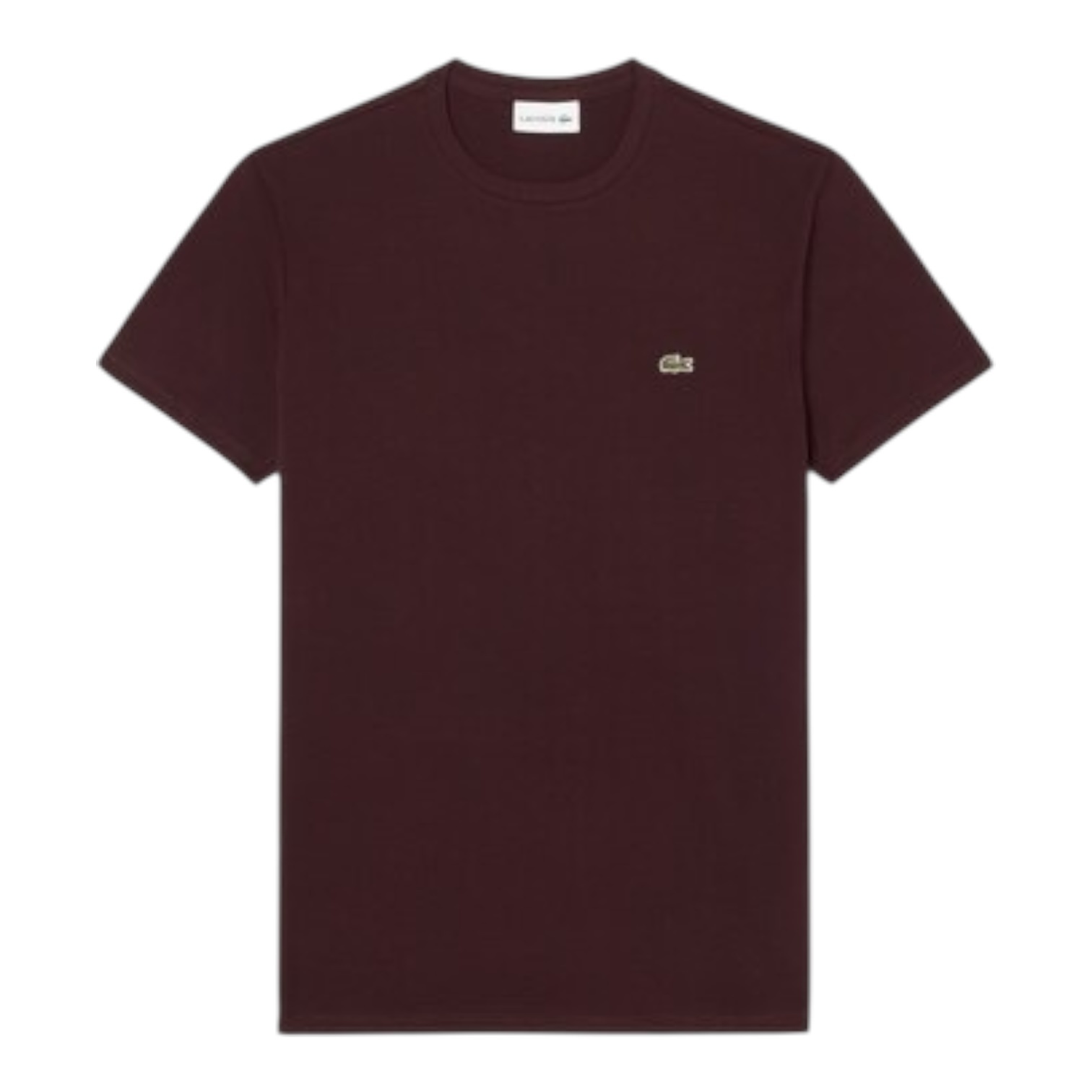Lacoste T-shirt coton Pima léger - Marron
