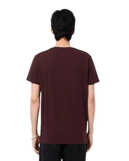 Lacoste T-shirt coton Pima léger - Marron