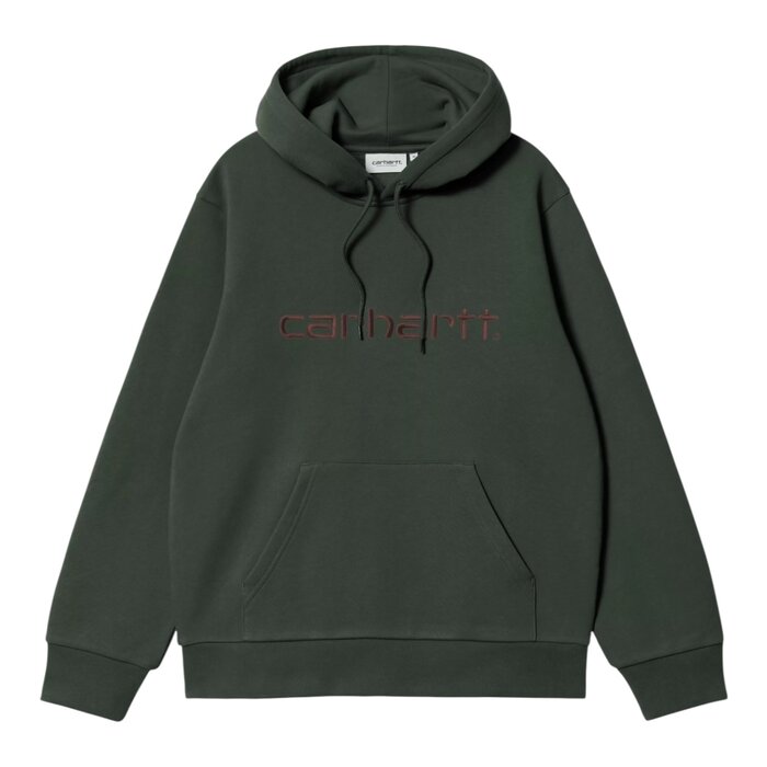 Carhartt WIP Hooded Carhartt Sweat - Dark Navy/Dark Scarab