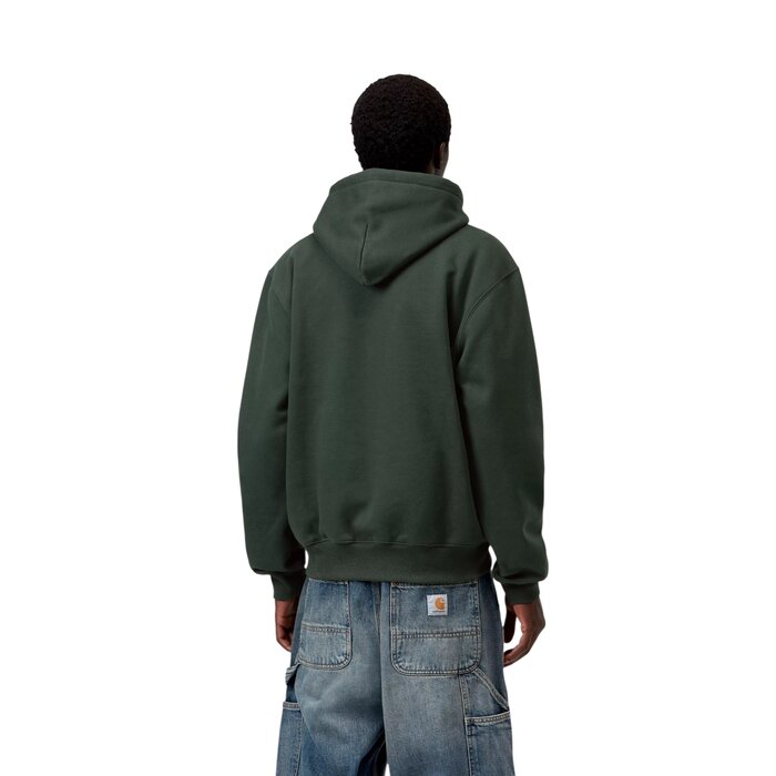 Carhartt WIP Hooded Carhartt Sweat - Dark Navy/Dark Scarab