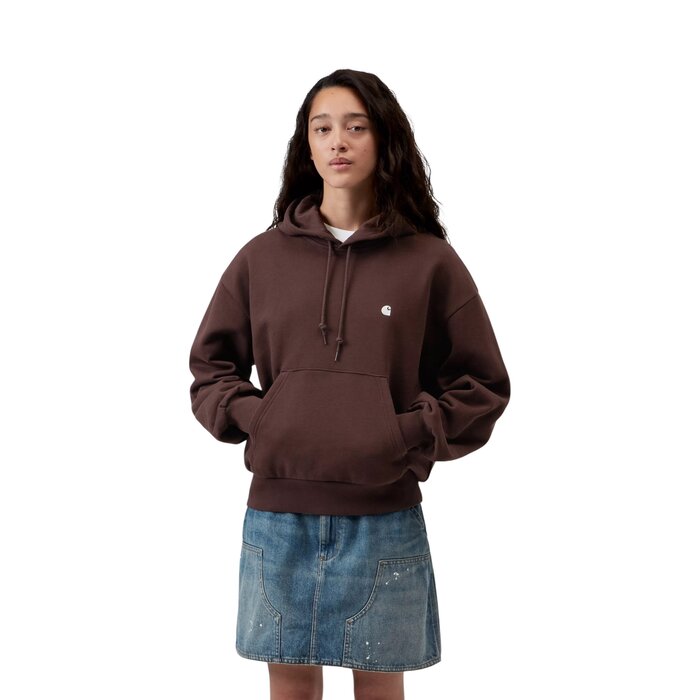 Carhartt WIP W' Hooded Casey Sweat - Palisander/Silver